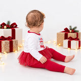 HelloBaby Festive Print Long Sleeve Baby Pyjama Set (6-9 Months to 3-4 Years) Red - ebebek