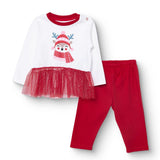 HelloBaby Festive Print Long Sleeve Baby Pyjama Set (6-9 Months to 3-4 Years)