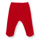 HelloBaby Velour Footed Baby Bottoms (Newborn to 6-9 Months)