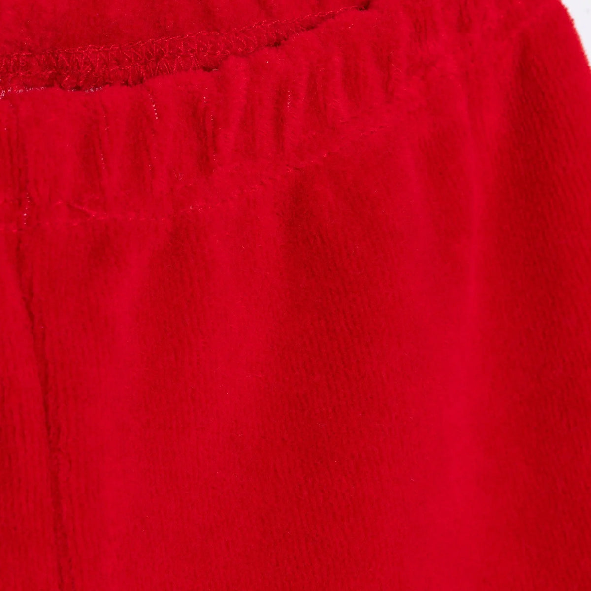 HelloBaby Velour Footed Baby Bottoms (Newborn to 6-9 Months)