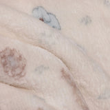 Little Dreams Animal Print Wellsoft Fleece Baby Blanket (90 x 110 cm) Blue - ebebek