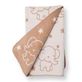 Little Dreams Jacquard Knit Baby Blanket (90 x 110 cm) Light Brown - ebebek