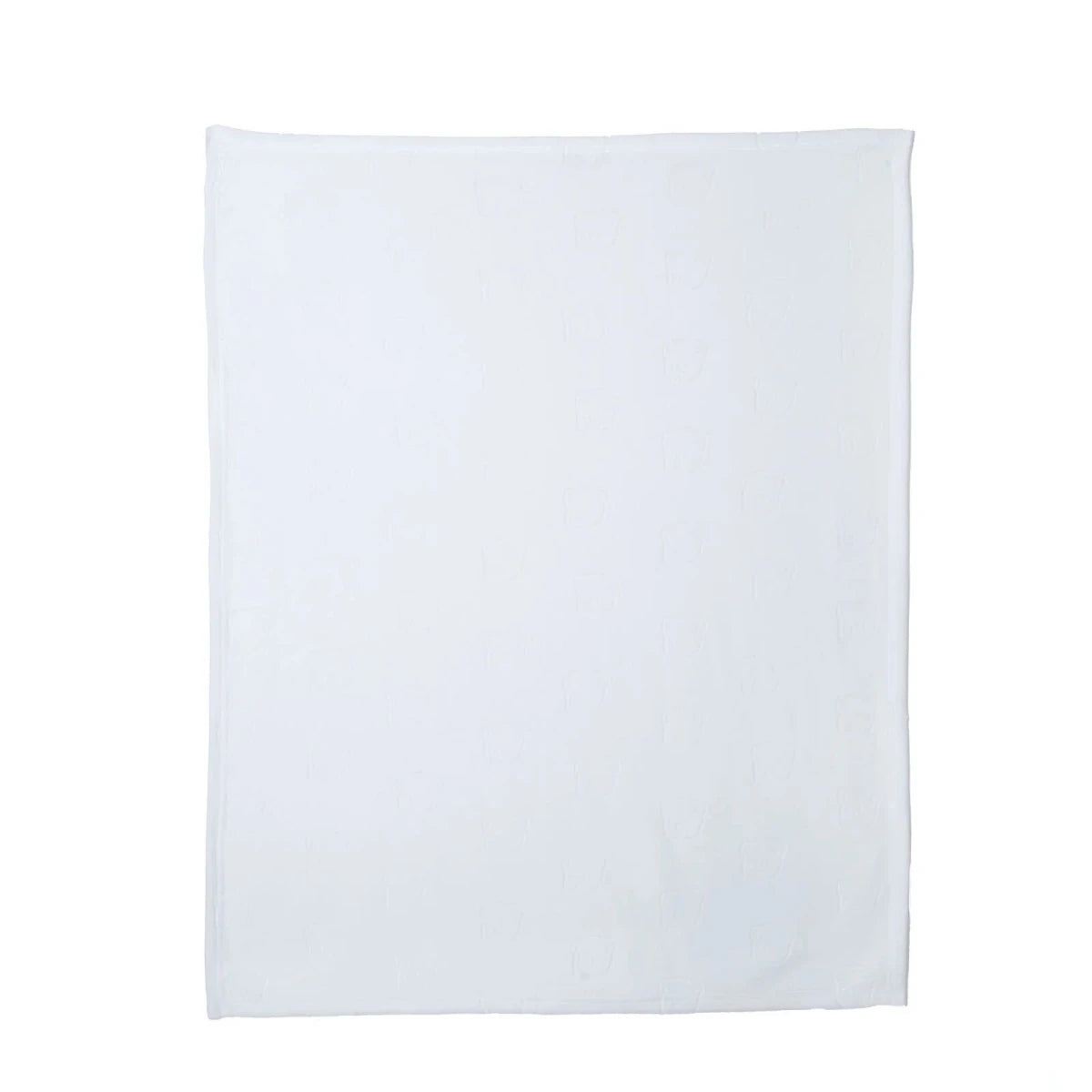 Mollia Bear Print Wellsoft Fleece Baby Blanket (80 x 100 cm) Ecru - ebebek