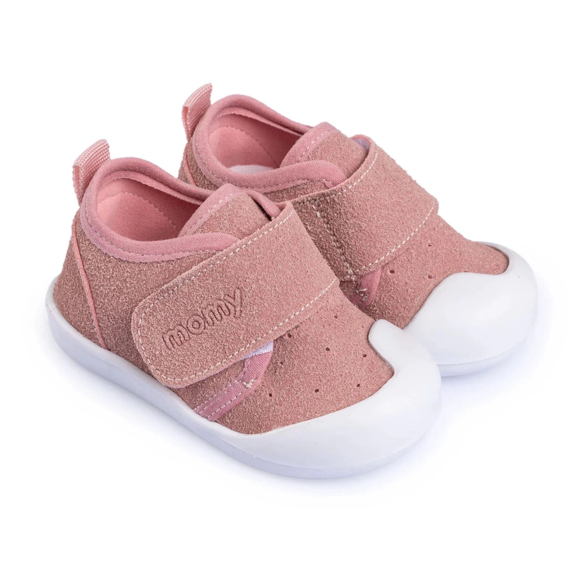 Faux Leather First Walker Baby Shoes Pink - ebebek