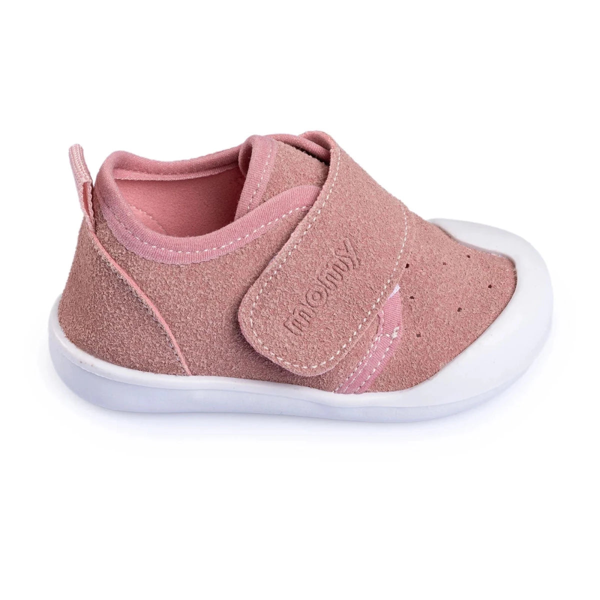 Faux Leather First Walker Baby Shoes Pink - ebebek