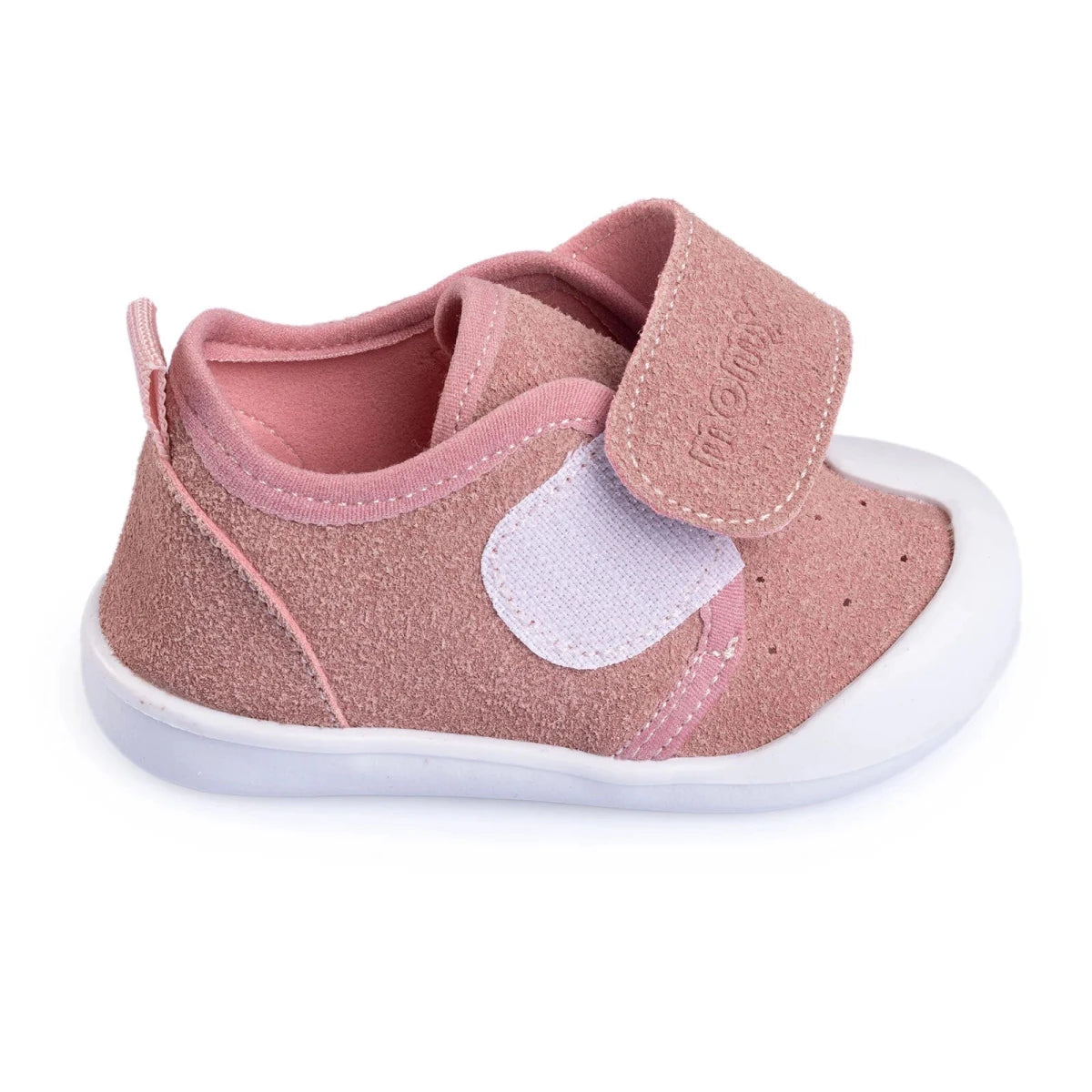 Faux Leather First Walker Baby Shoes Pink - ebebek