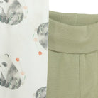 Tiffany 2 Piece Footed Bottom - Green - ebebek - Black Friday