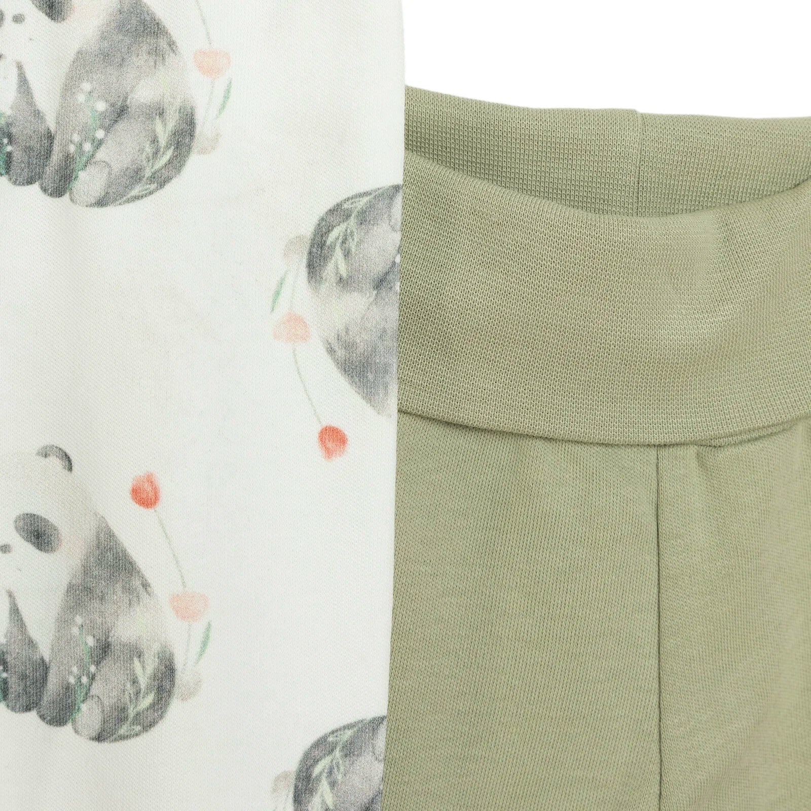 Tiffany 2 Piece Footed Bottom - Green - ebebek - Black Friday