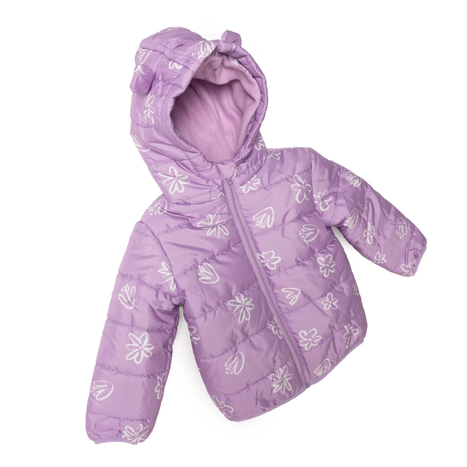 HelloBaby Floral Printed Girl Coat - Printed - ebebek - Black Friday