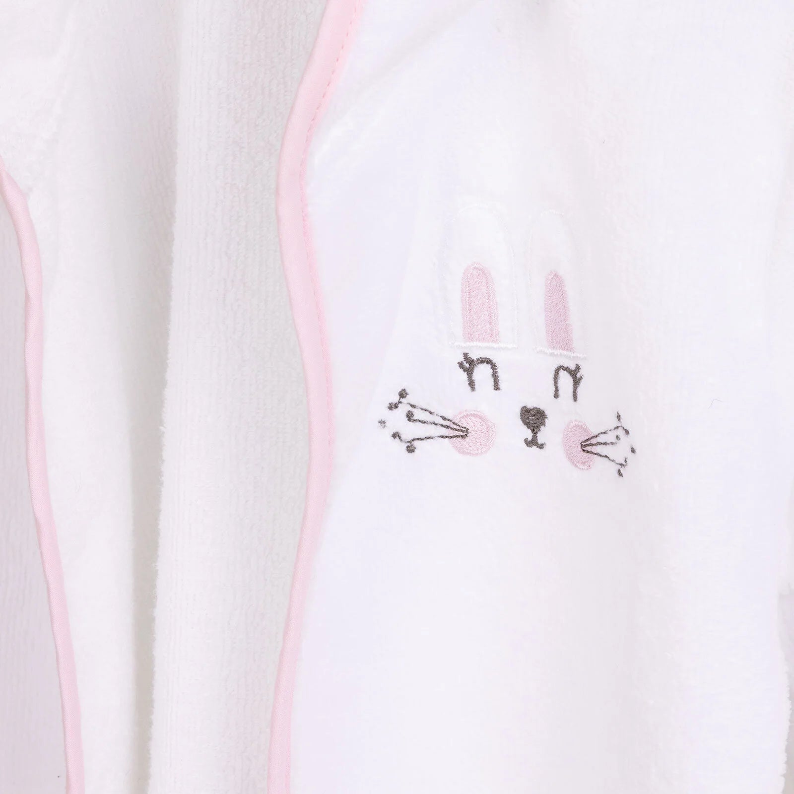 Mollia Girl Baby Bathrobe - White - ebebek - Black Friday