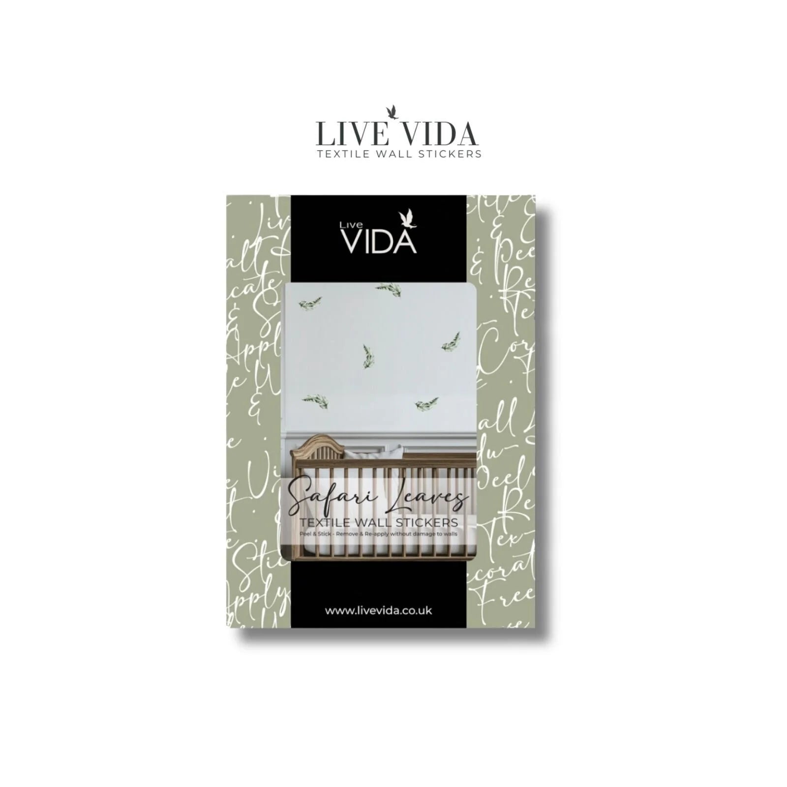 Live Vida Safari Leaves Wall Sticker A4 - ebebek - Black Friday