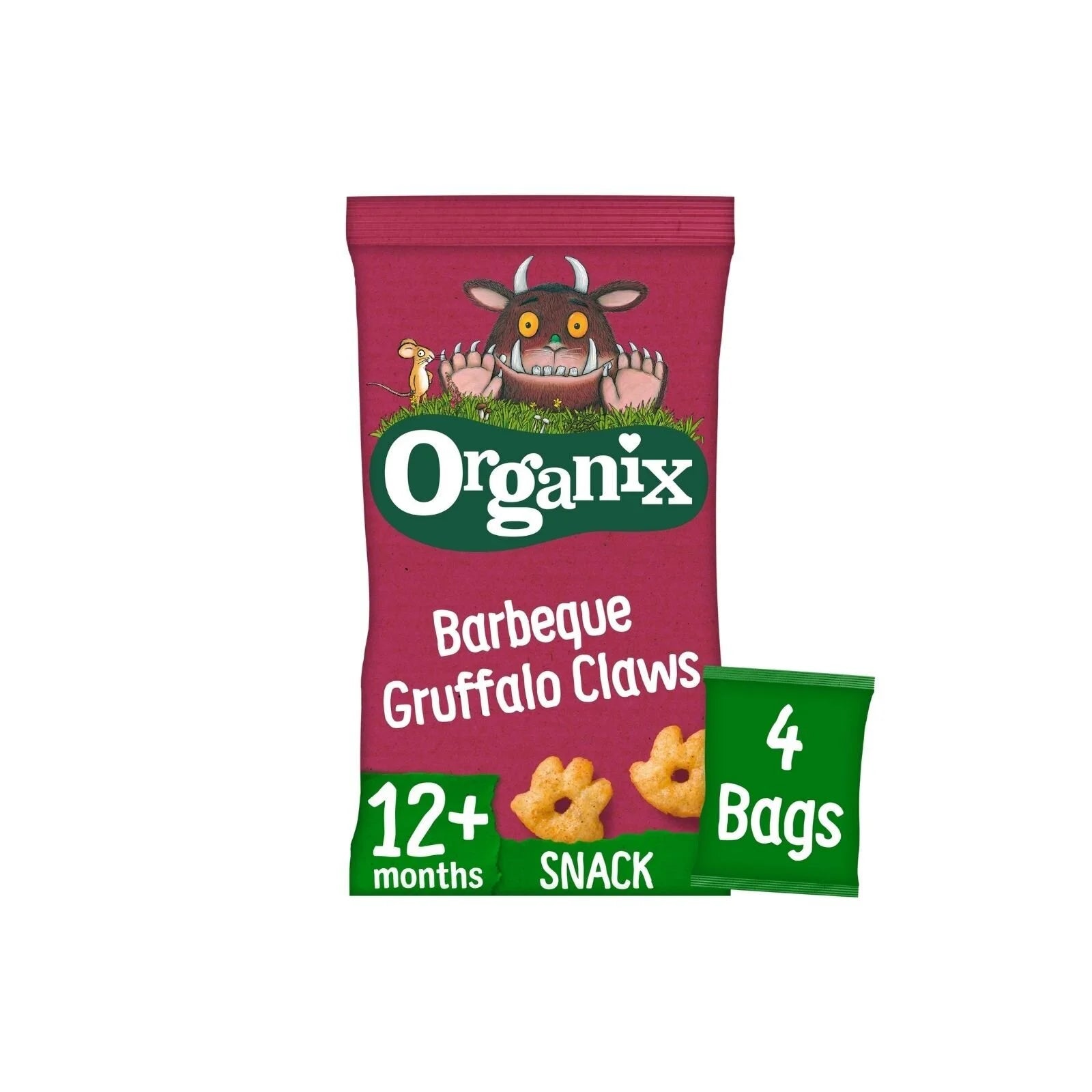 Organix Barbeque Gruffalo Claws 12+ months 60g (4x15g) - ebebek - Black Friday