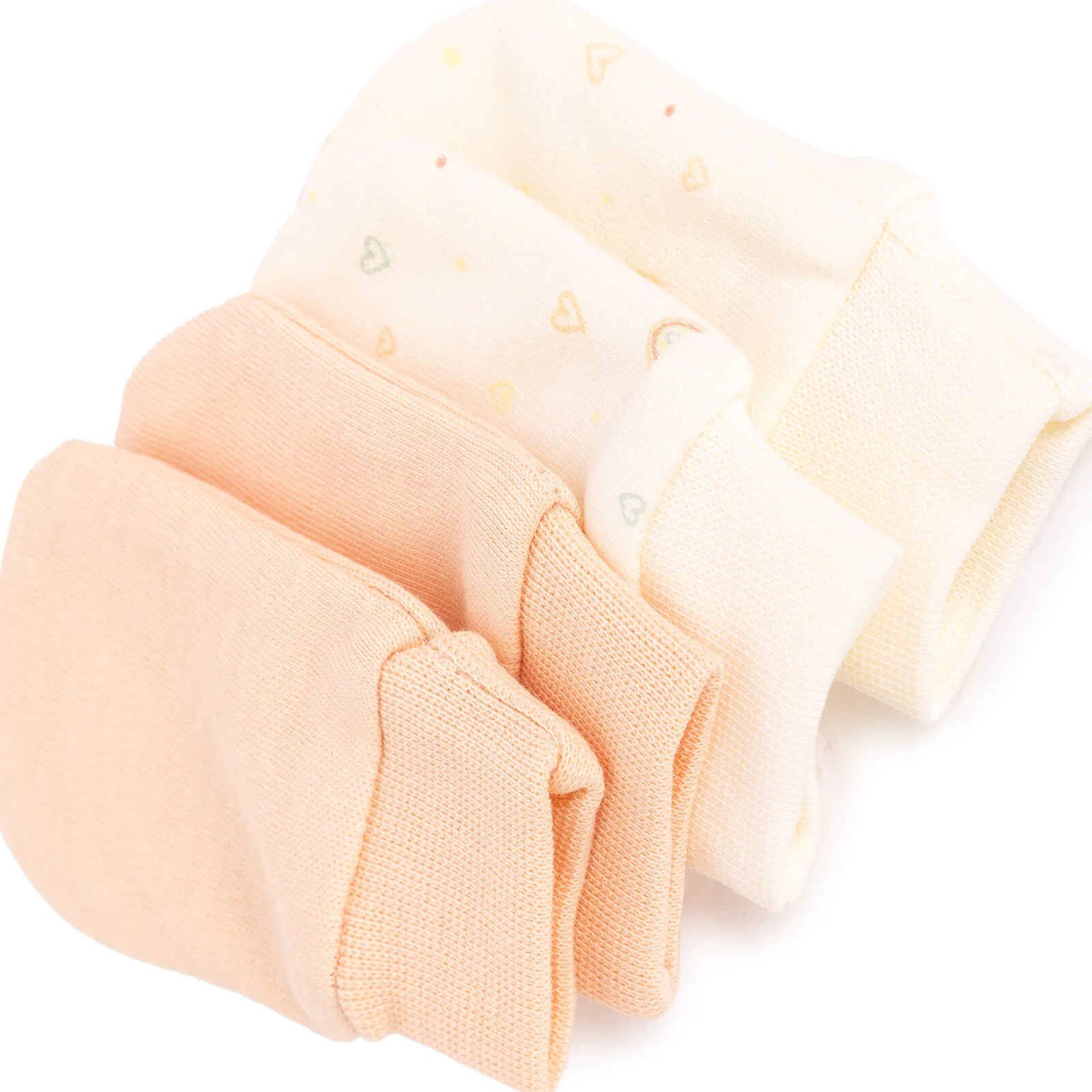 Bebetto Organic Colorful Birds Girl Mitten - Salmon - ebebek - Black Friday