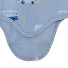 HelloBaby Boy Long Sleeve Bodysuit - Blue - ebebek - Black Friday