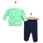 Bebetto Sweatshirt Footed Bottom - Indigo - ebebek - Black Friday