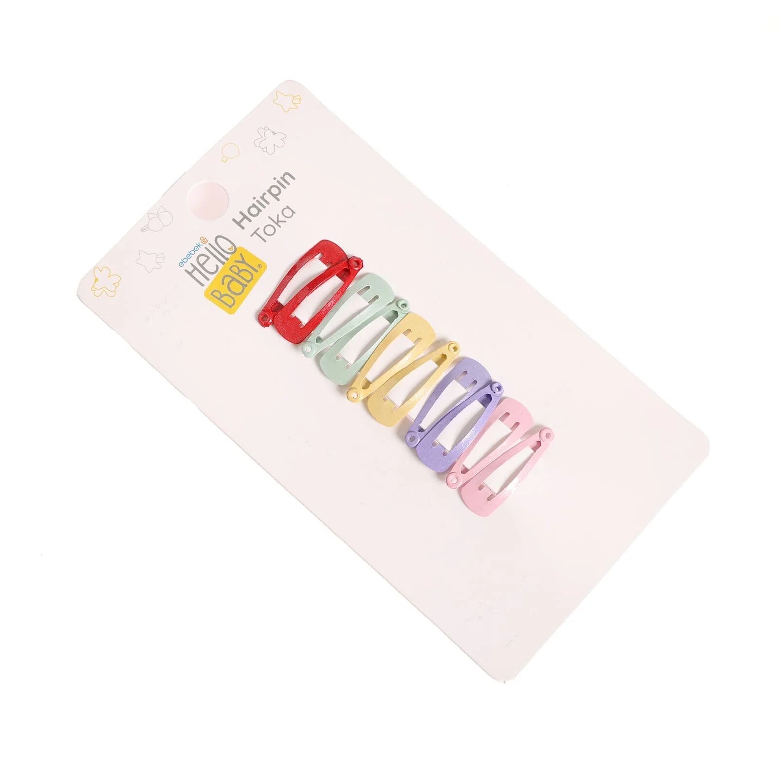 HelloBaby Baby Girl 10 Pcs Hair Clips - Pink - ebebek - Black Friday