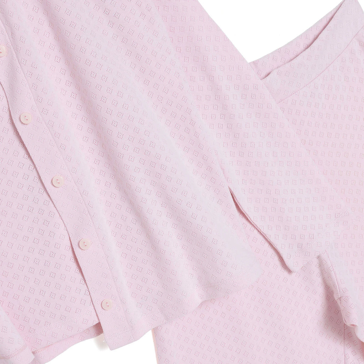 Baby Mom Women's Crew Neck Button Front Pyjama Set (S to 2XL)