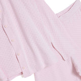 Baby Mom Women's Crew Neck Button Front Pyjama Set (S to 2XL)