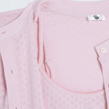 Baby Mom Women's Crew Neck Button Front Pyjama Set (S to 2XL)