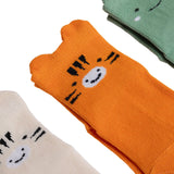 HelloBaby Animal Print 5 Pack Ankle Baby Socks (Newborn to 4-5 Years)