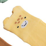 HelloBaby Animal Print 5 Pack Ankle Baby Socks (Newborn to 4-5 Years)