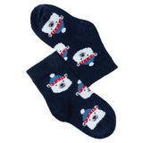 HelloBaby 3 Pack Bear Print Ankle Baby Socks (Newborn to 2-3 Years) - Red Red - ebebek