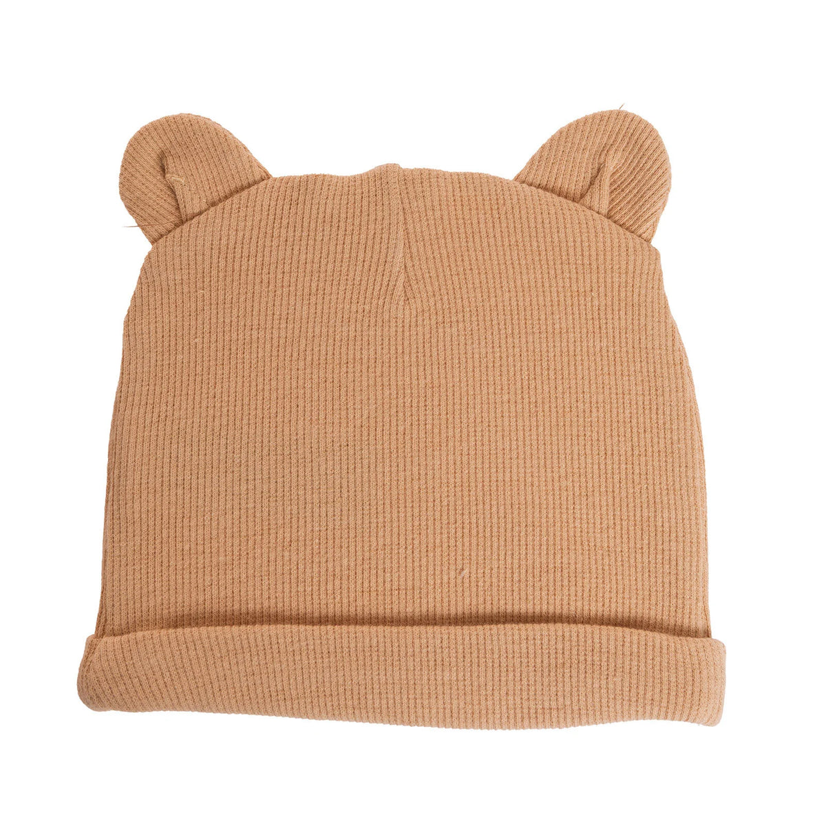 HelloBaby Slogan Print Ribbed Baby Hat (Newborn)