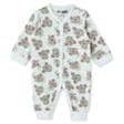 HelloBaby Car Print Long Sleeve Footless Baby Sleepsuit (Newborn to 9 Months) Ecru - ebebek
