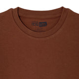 HelloBaby Long Sleeve Interlock Baby T-Shirt (3-6 Months to 2-3 Years) Brown - ebebek