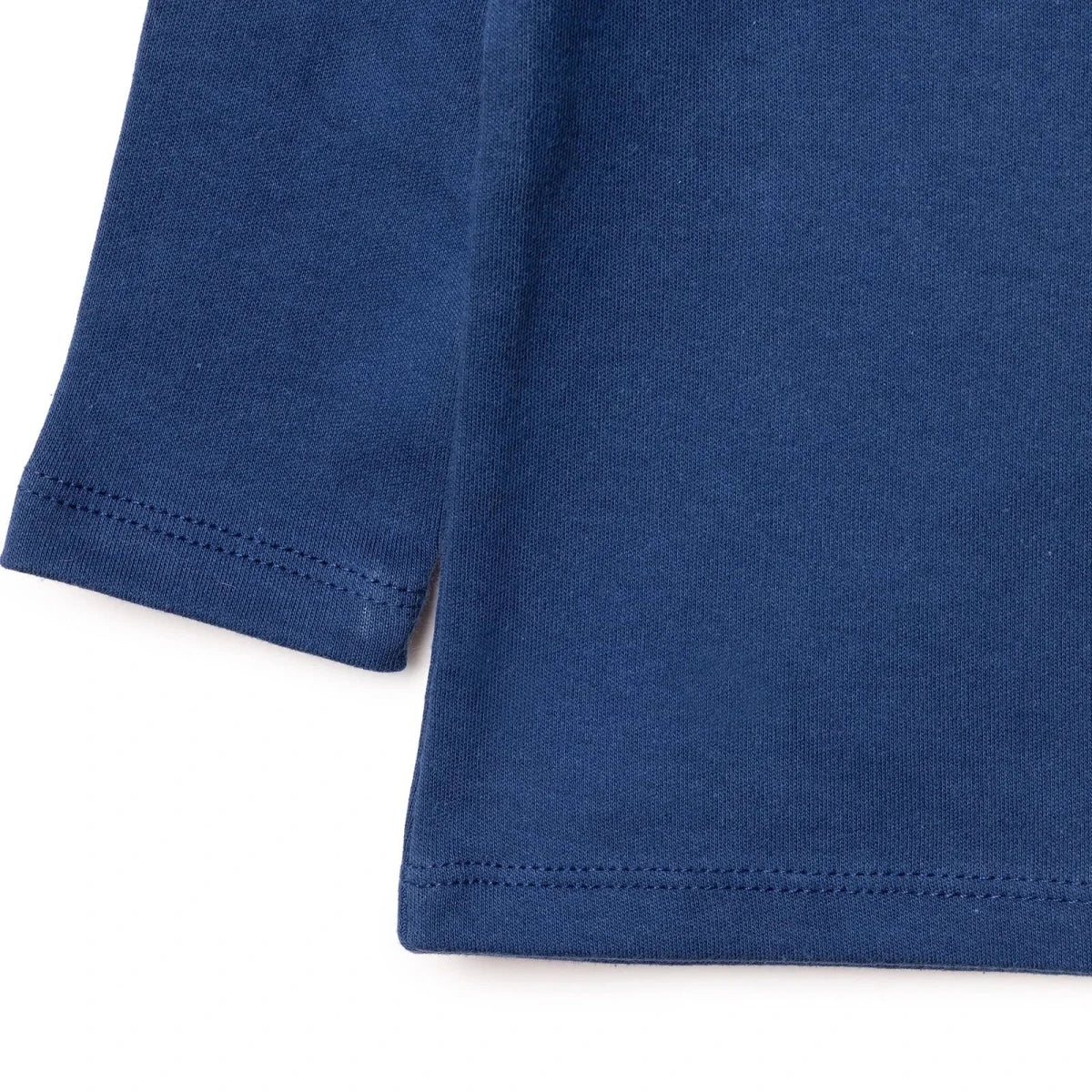 HelloBaby Long Sleeve Interlock Baby T-Shirt (3-6 Months to 2-3 Years) Navy Blue - ebebek