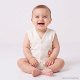 HelloBaby Animal Print V-Neck Quilted Baby Gilet (1-3 Months to 18 Months-2 Years)