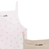 HelloBaby 2 Pack Floral Print Jersey Baby Vests (12 Months to 4-5 Years) Green Printed - ebebek
