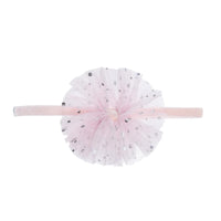 HelloBaby Polka Dot Tulle Baby Headband (One Size) Pink - ebebek