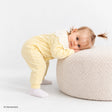 HelloBaby Polka Dot Long Sleeve Baby Sleepsuit with Feet (Newborn to 6-9 Months) - Yellow Yellow - ebebek