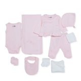 HelloBaby 10 Piece Floral Print Baby Hospital Bag Set (Newborn) - Pink Pink - ebebek