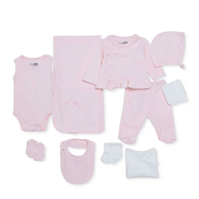 HelloBaby 10 Piece Floral Print Baby Hospital Bag Set (Newborn) - Pink Pink - ebebek