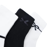 HelloBaby 3 Pack Bow Print Ankle Baby Socks (Newborn to 2-3 Years)