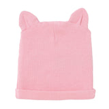 HelloBaby Slogan Print Ribbed Baby Hat (Newborn)