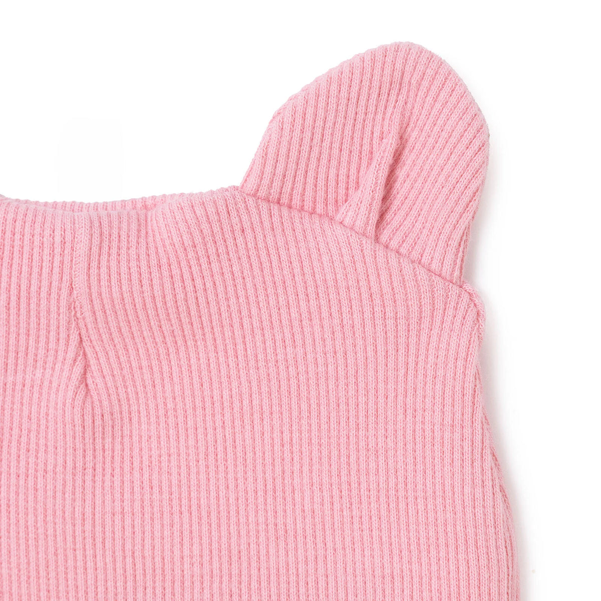 HelloBaby Slogan Print Ribbed Baby Hat (Newborn)
