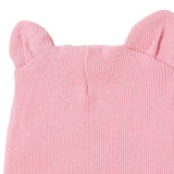 HelloBaby Slogan Print Ribbed Baby Hat (Newborn)