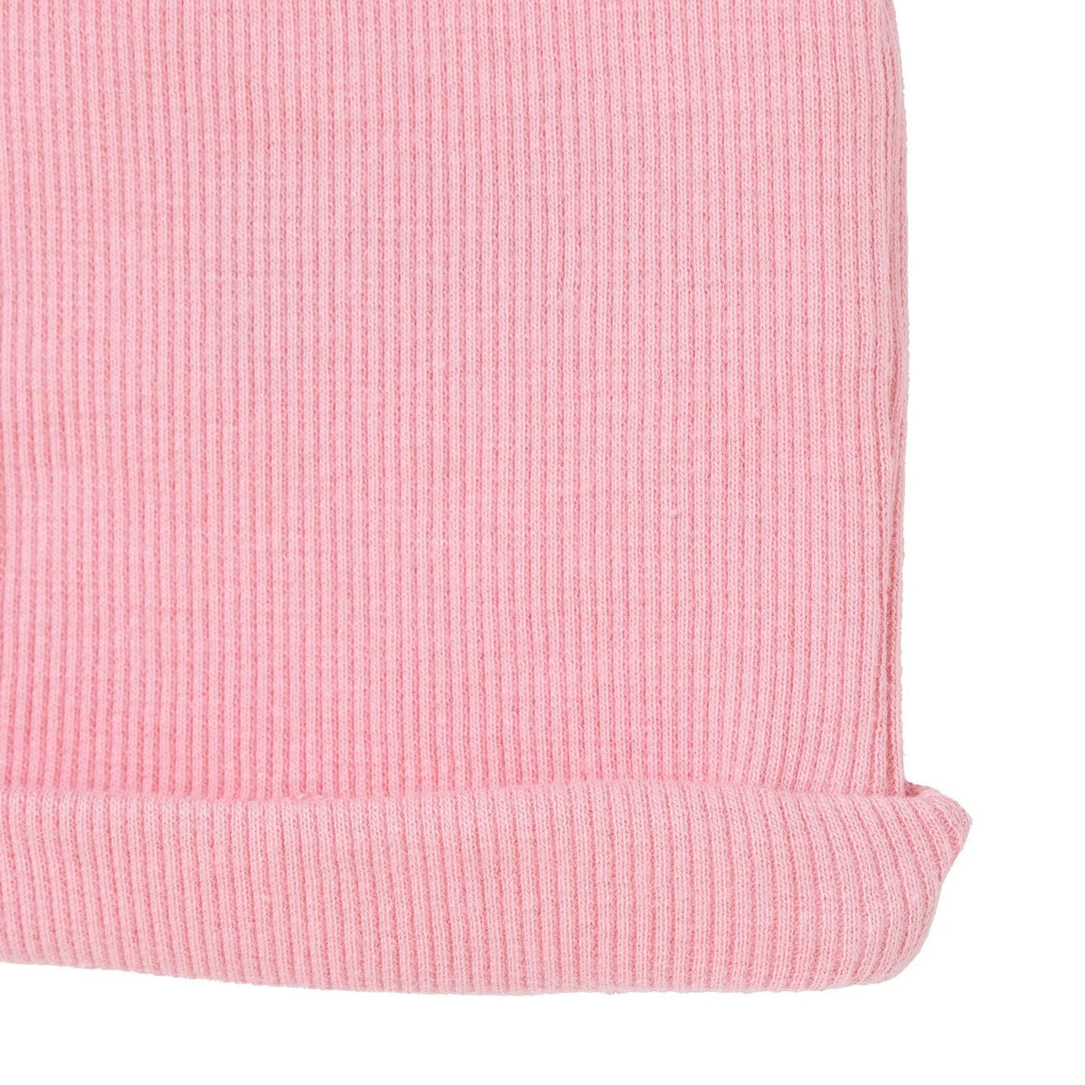 HelloBaby Slogan Print Ribbed Baby Hat (Newborn)