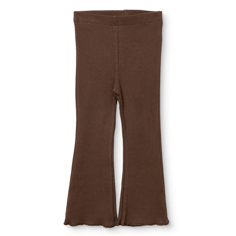 HelloBaby Ribbed Baby Leggings (6-9 Months to 4-5 Years) Brown - ebebek