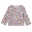 HelloBaby Floral Print Long Sleeve Baby T-Shirt (3-6 Months to 2-3 Years) Ecru Printed - ebebek