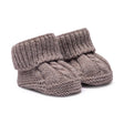 HelloBaby Knitted Baby Booties (One Size) Brown - ebebek