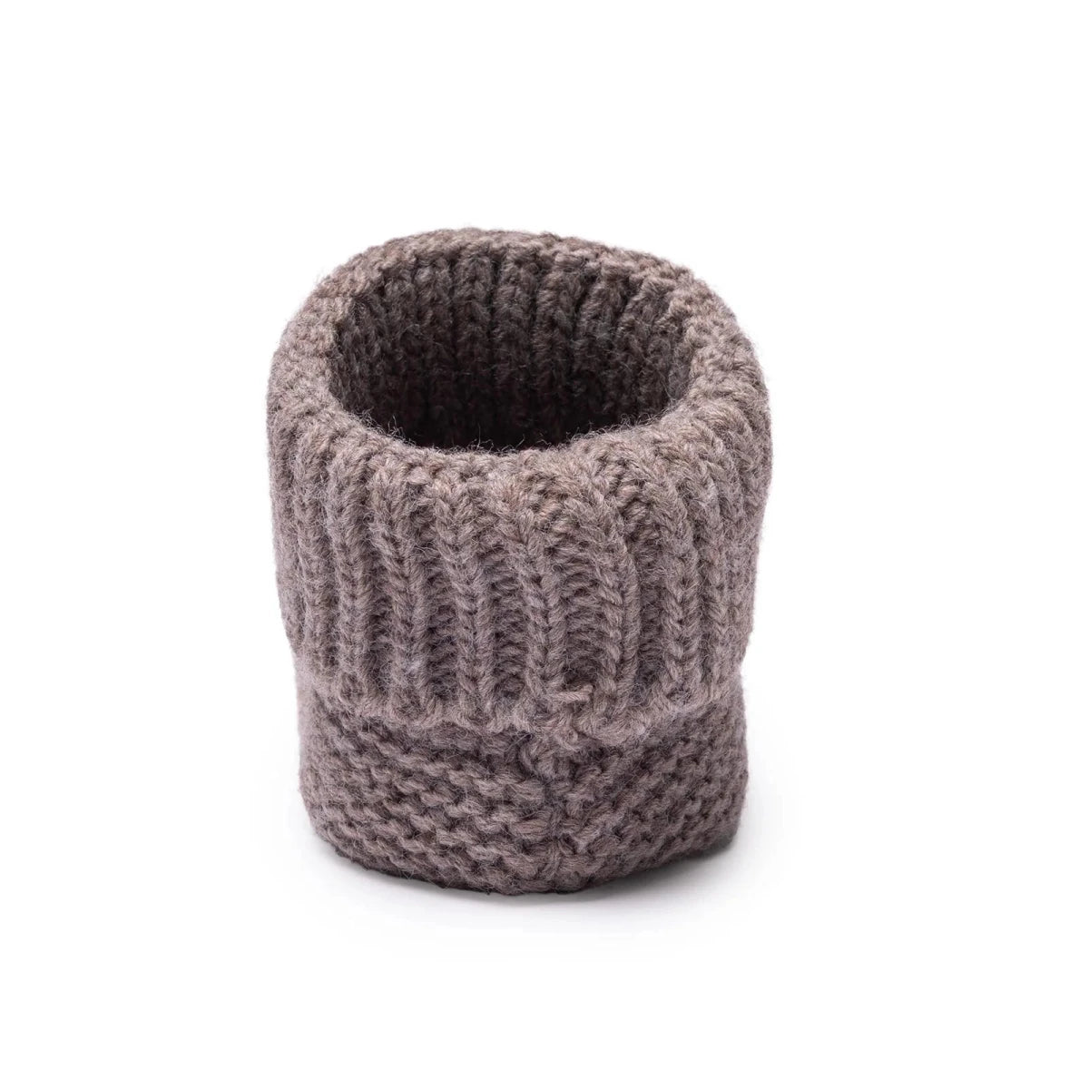 HelloBaby Knitted Baby Booties (One Size) Brown - ebebek