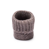 HelloBaby Knitted Baby Booties (One Size) Brown - ebebek