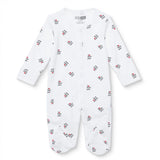 HelloBaby Slogan Print Long Sleeve Footed Baby Sleepsuit (Newborn to 6-9 Months)
