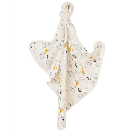 Little Dreams Animal Print Jersey Baby Blanket (80 x 90 cm) Ecru - ebebek