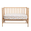 Little Dreams Car Print Fitted Cot Bed Sheet (70 x 140 cm) Ecru Printed - ebebek