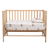 Little Dreams Vehicle Print Cot Bed Sheet Set (70 x 140 cm)
